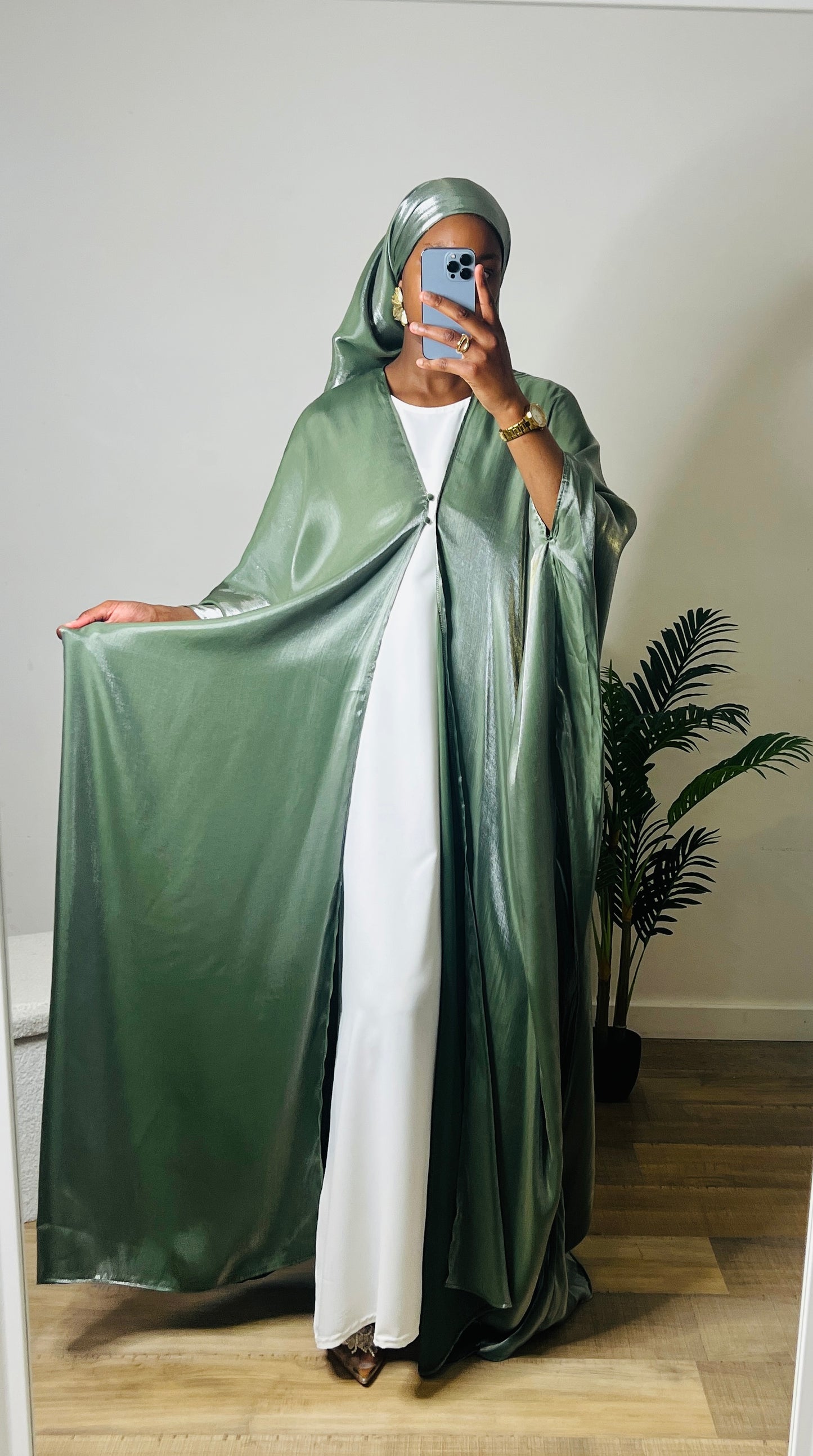 Ensemble kimono + foulard Nelma