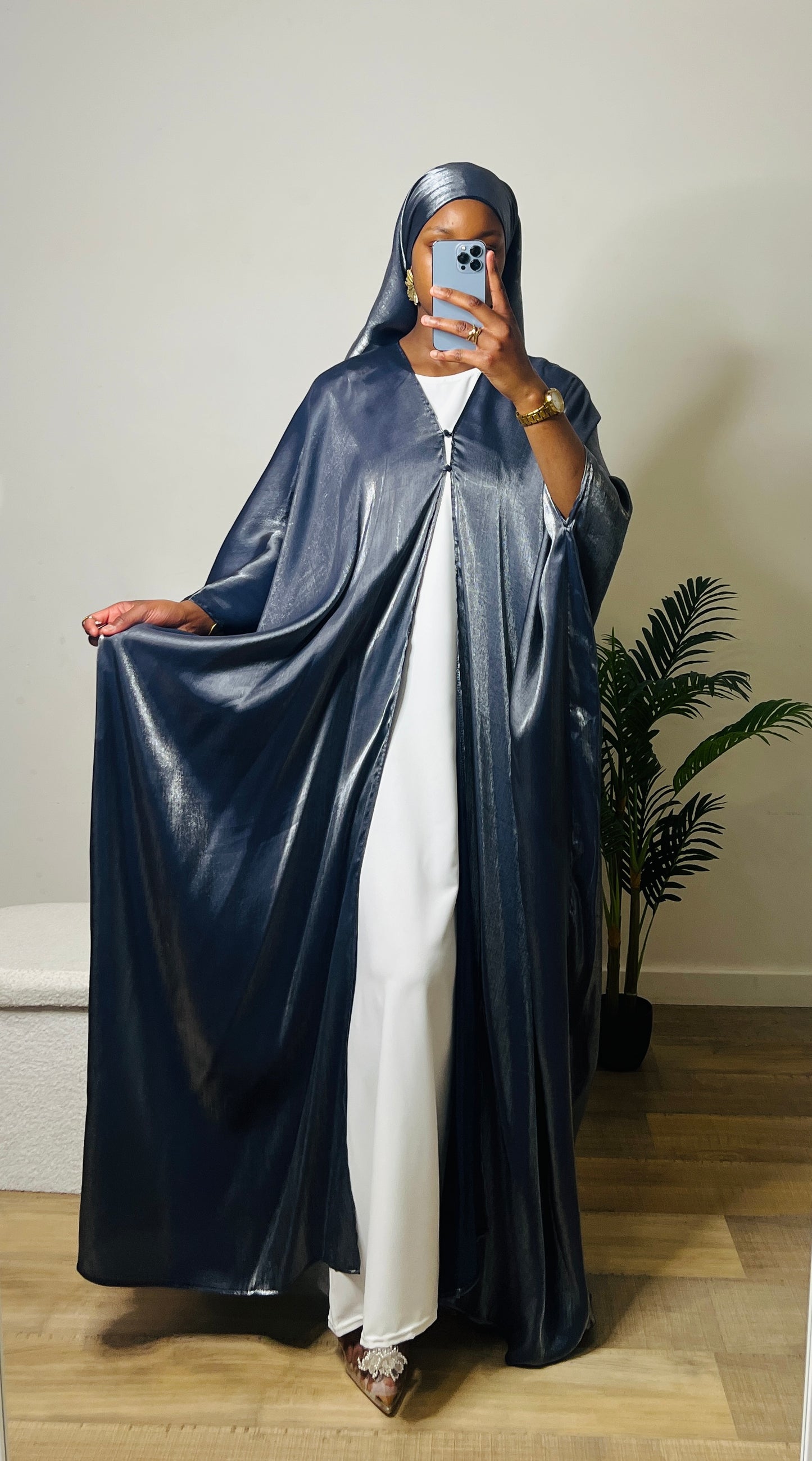 Ensemble kimono + foulard Nelma