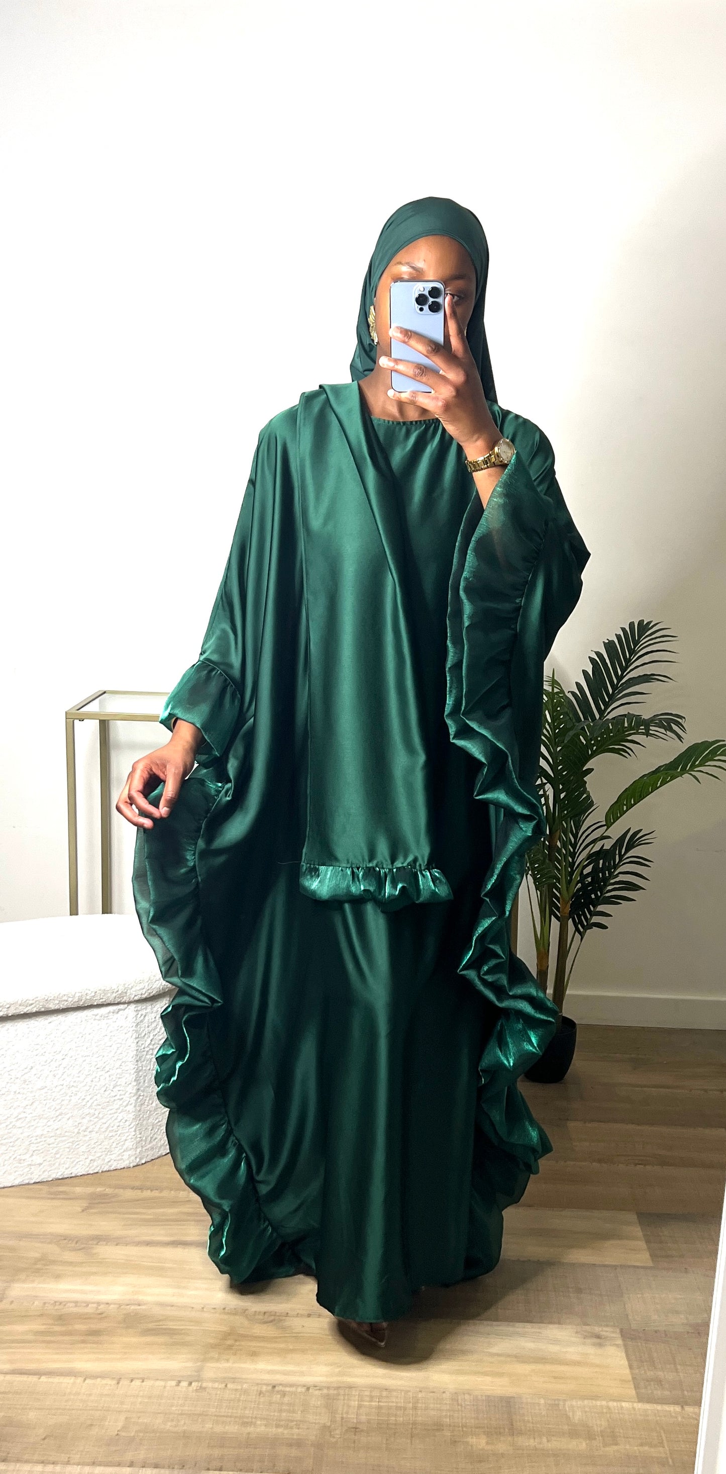Abaya à volant MARY