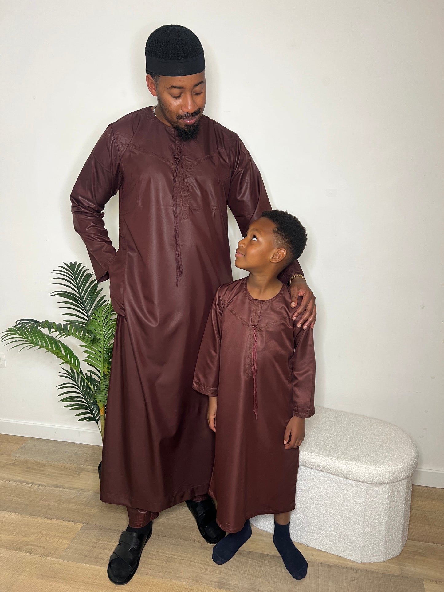 QAMIS CRAVATE BORDEAUX