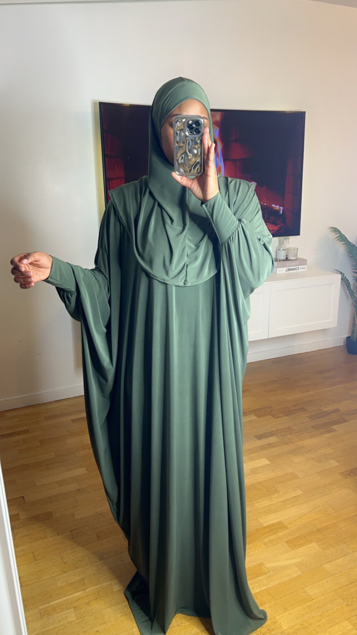 Robe de prière vert