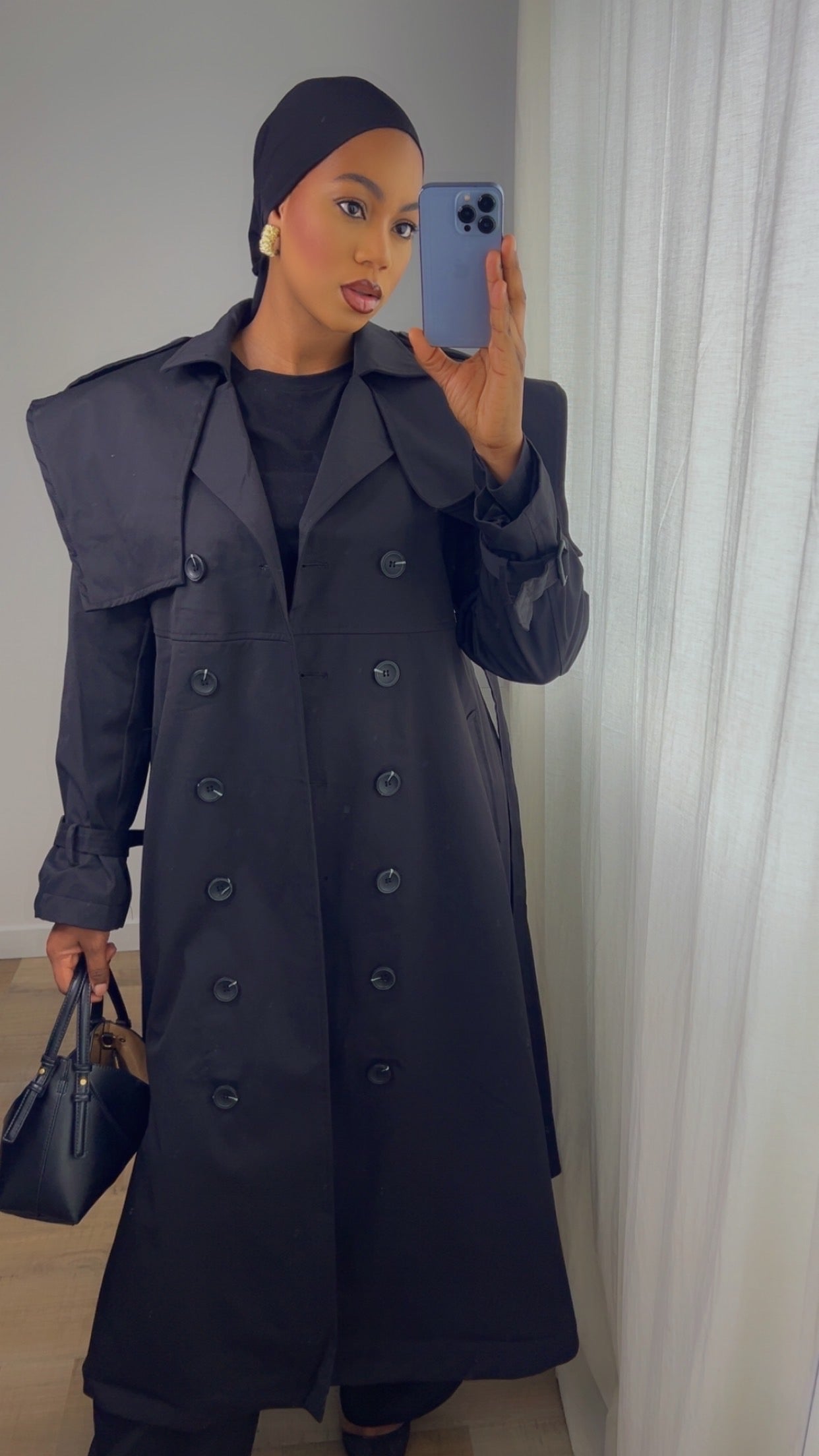 Trench noir