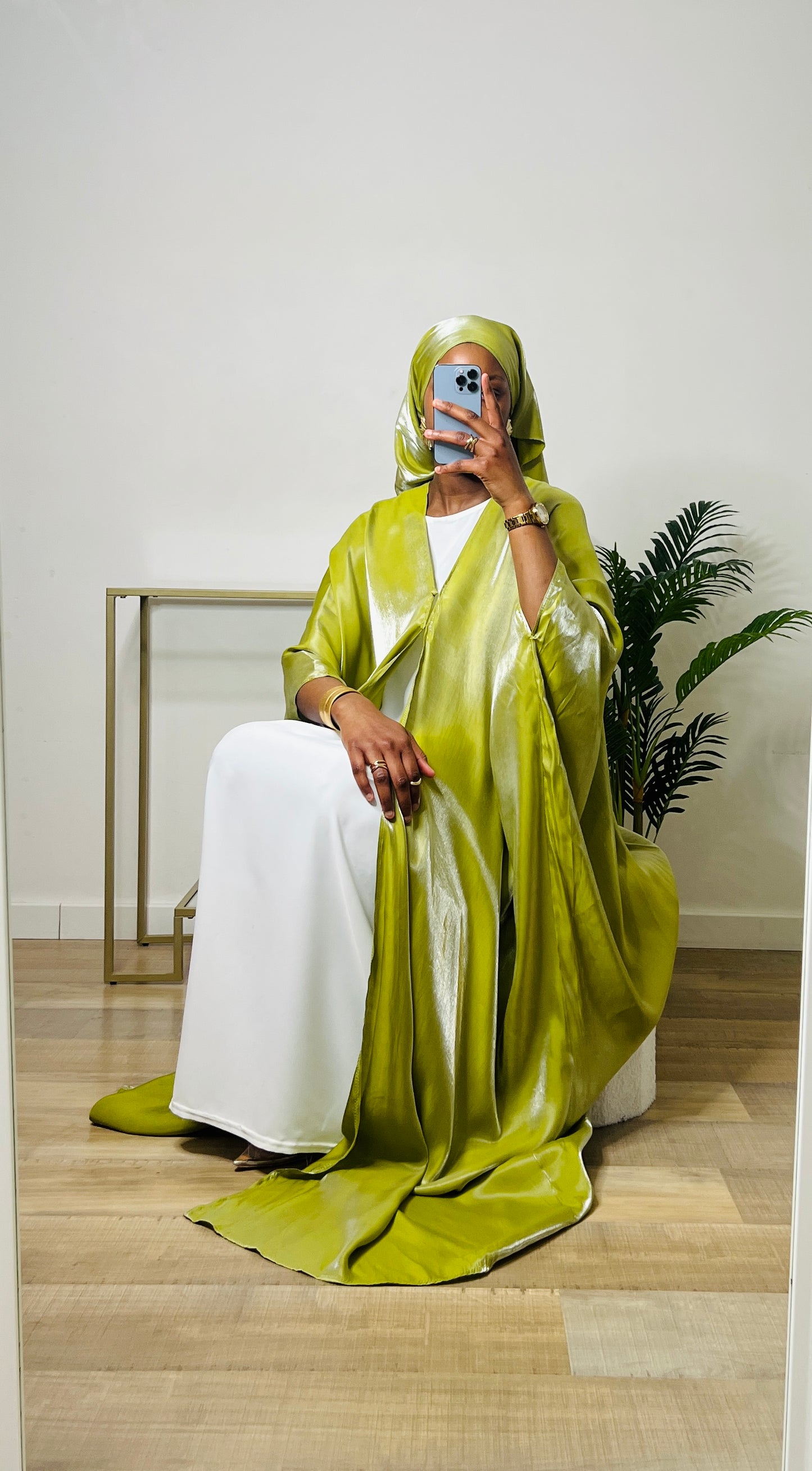 Ensemble kimono + foulard Nelma