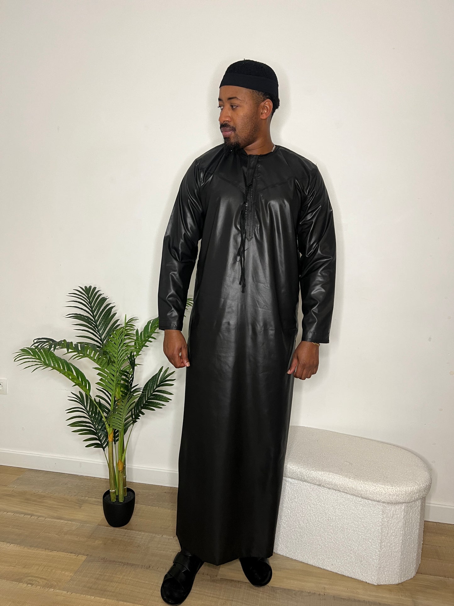 QAMIS CRAVATE NOIR