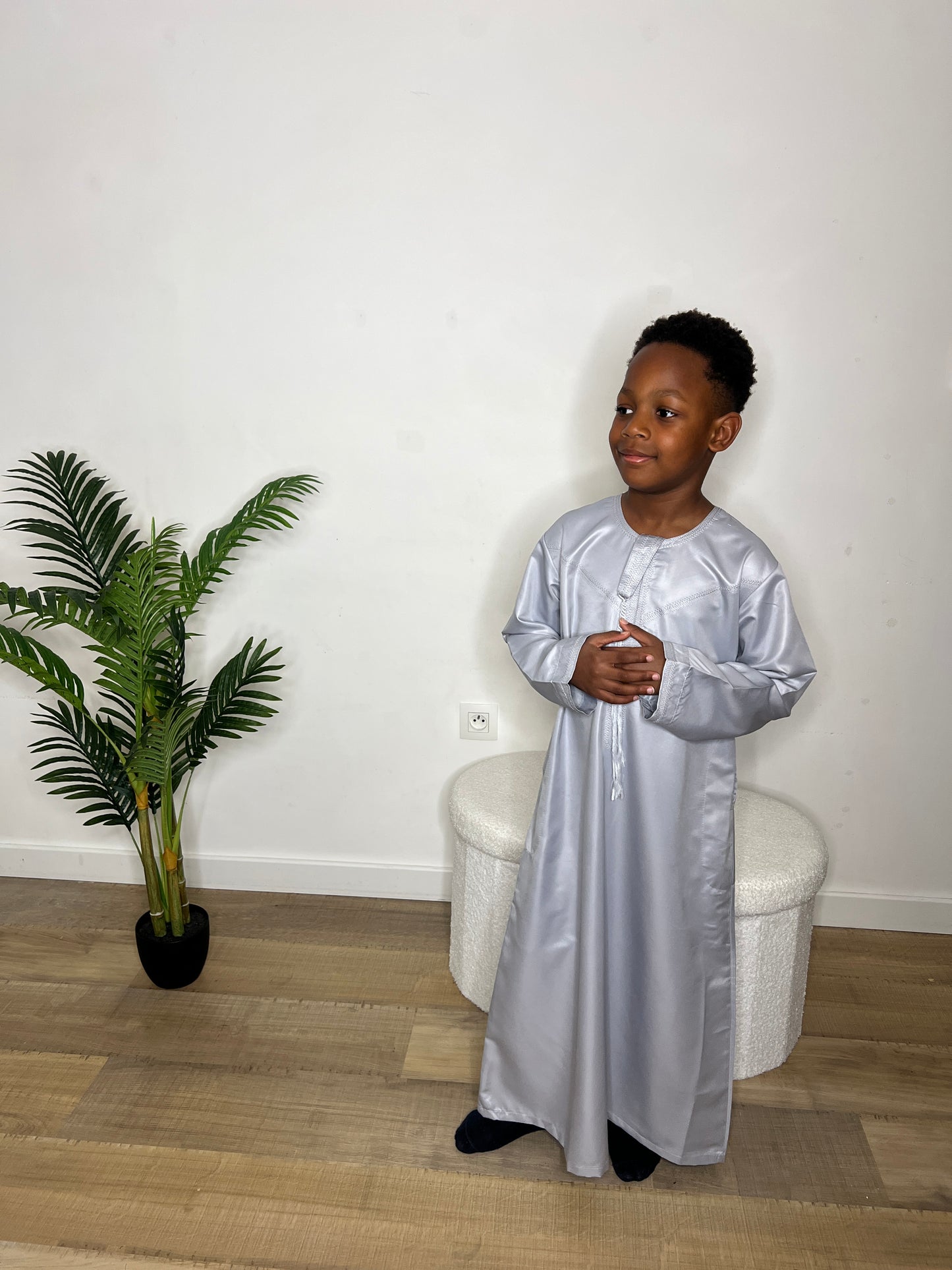 QAMIS CRAVATE GRIS