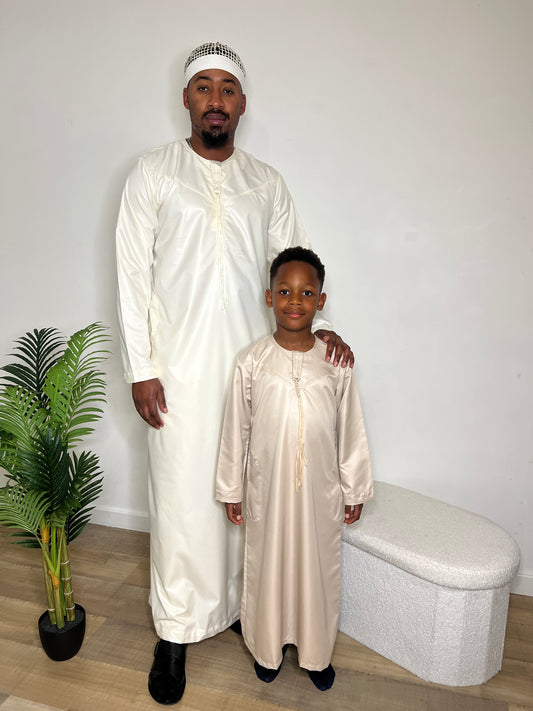 QAMIS CRAVATE BEIGE