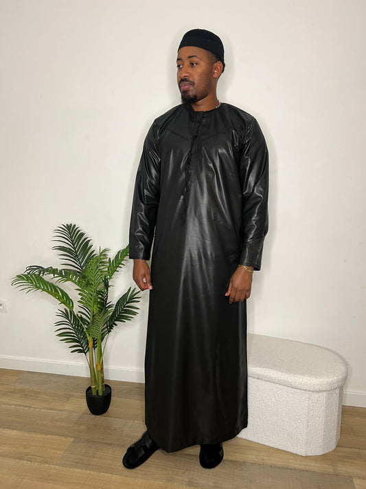 QAMIS CRAVATE NOIR