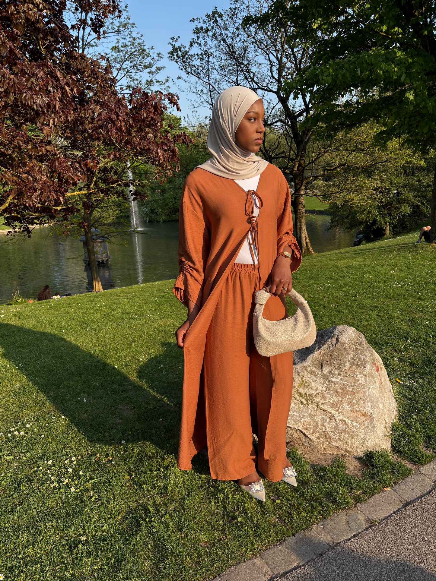 Ensemble pantalon Rouille